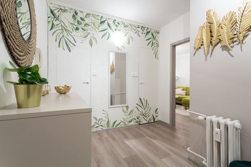 Realization of the corridor - digital printing