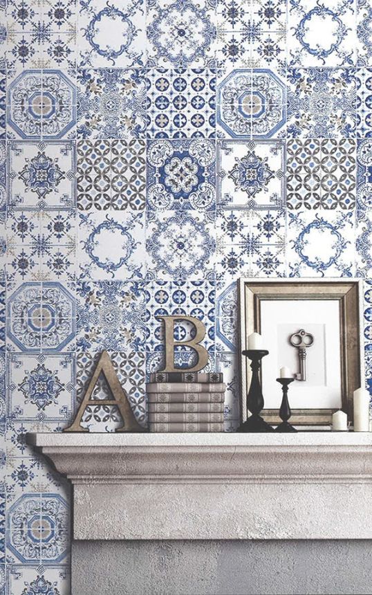 Vinyl wallpaper for the bathroom