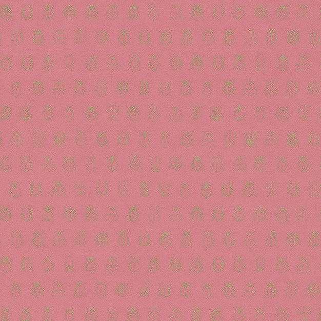 Pink wallpaper with golden bugs 375034, Pip Studio 4, Eijffinger