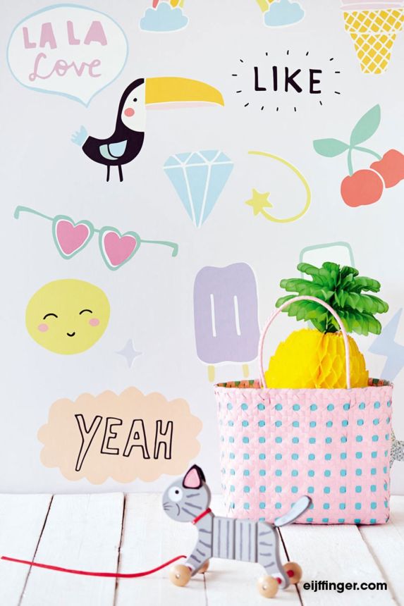 Wall mural for girl's room 364112, Wallpower Junior, Eijffinger