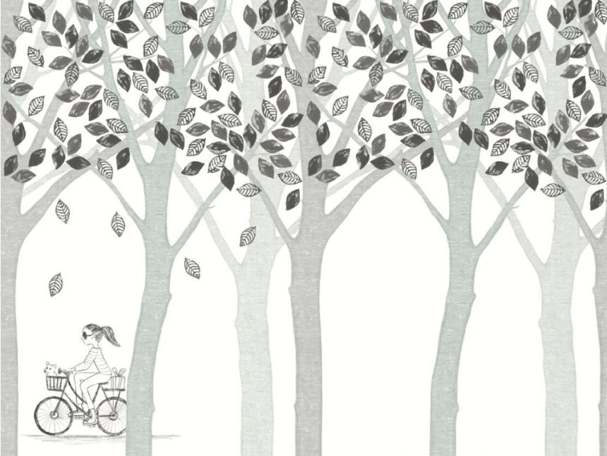 Non-woven wall mural Forest, trees 364197, 372 x 280 cm, Wallpower Junior, Eijffinger