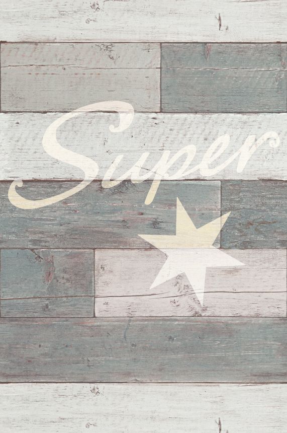 Non-woven wall mural Wood, planks 364200, Wallpower Junior, Eijffinger