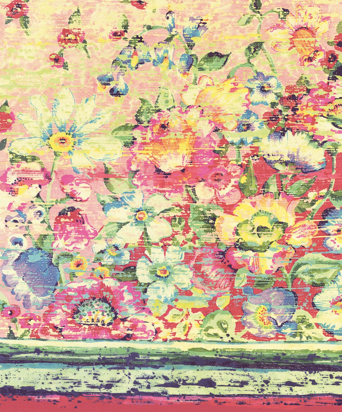 Non-woven wall mural Flowers 364115, Wallpower Junior, Eijffinger
