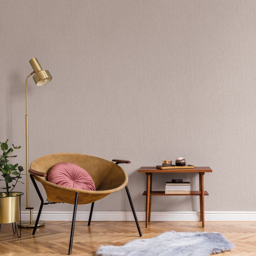 Non-woven wallpaper, beige, DA23203, Daimon, Shades of Colour, Decoprint