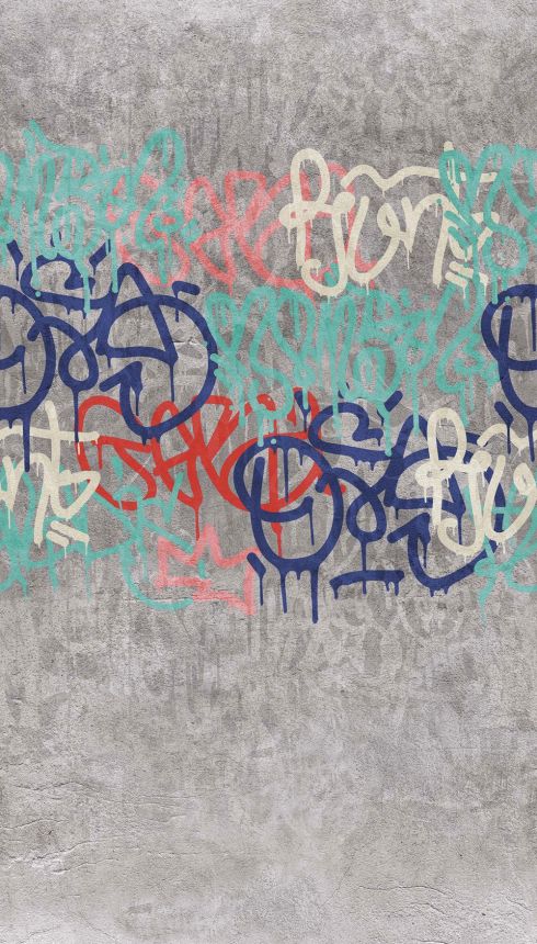 Wall mural Graffiti A35201, 159 x 280 cm, Designer, Murals, Grandeco