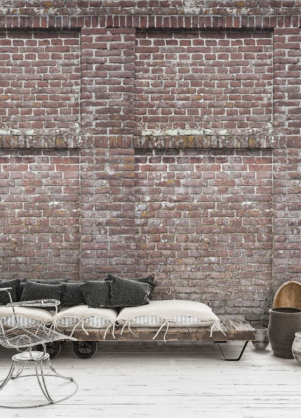 Wall mural - Brick wall, Bricks  A42901, 159 x 280 cm, Designer, Murals, Grandeco
