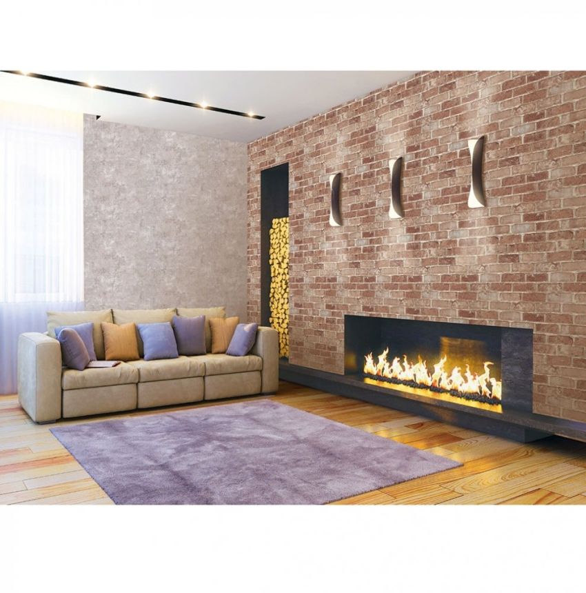 Vinyl washable wallpaper 540101, bricks, Vavex 2020