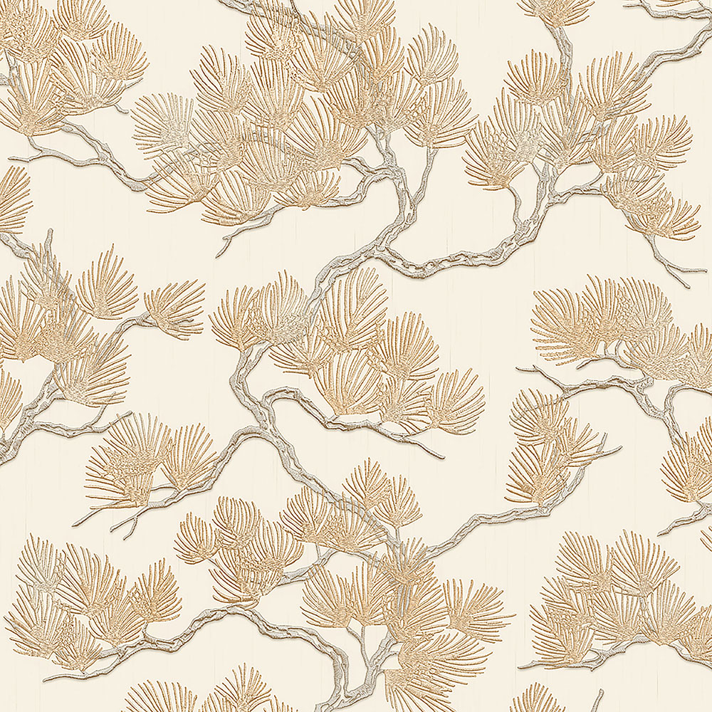 Luxury wallpaper with twigs WF121012, Best Sellers, ID Design