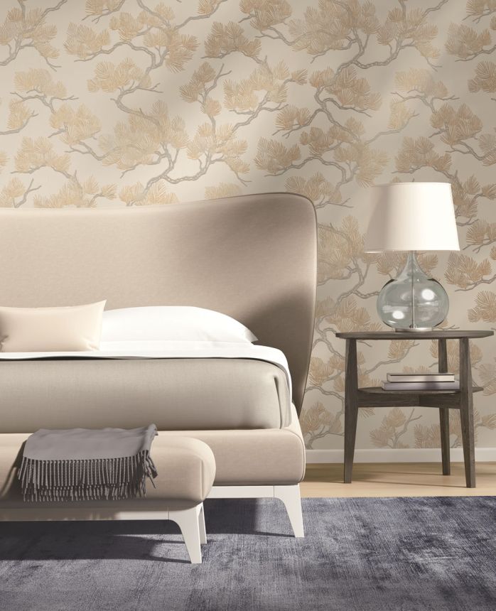 Luxury wallpaper with twigs WF121012, Best Sellers, ID Design