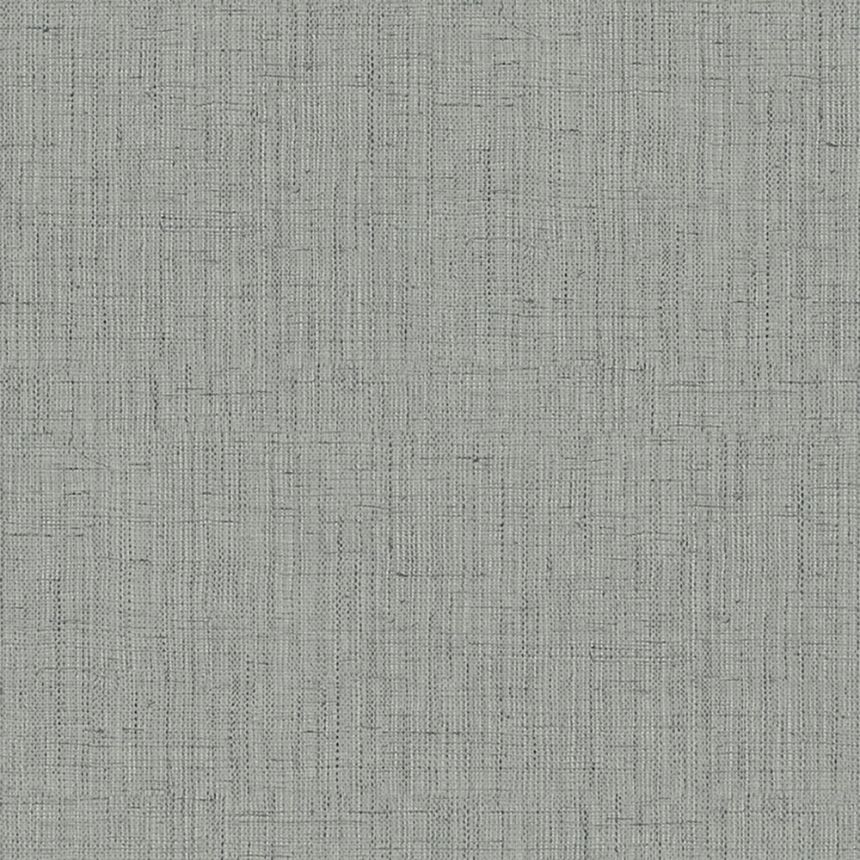Luxury non-woven wallpaper, grey-blue, fabric imitation,  OG22310, Shade of Colour,, Decoprint