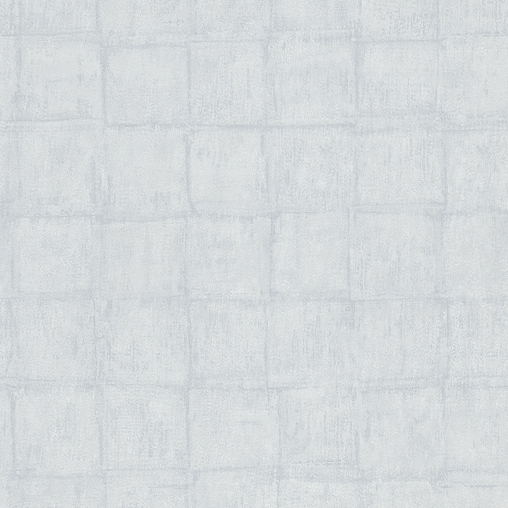 Luxury grey-blue wallpaper, pattern cubes 33969, Botanica, Marburg