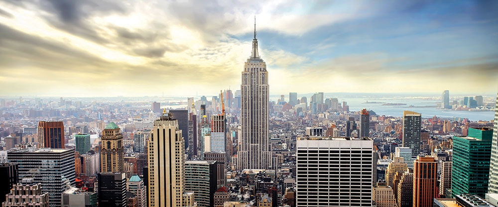 Non-woven photo mural wallpaper 44109, 250 x 104 cm, New York, Photomurals, Vavex