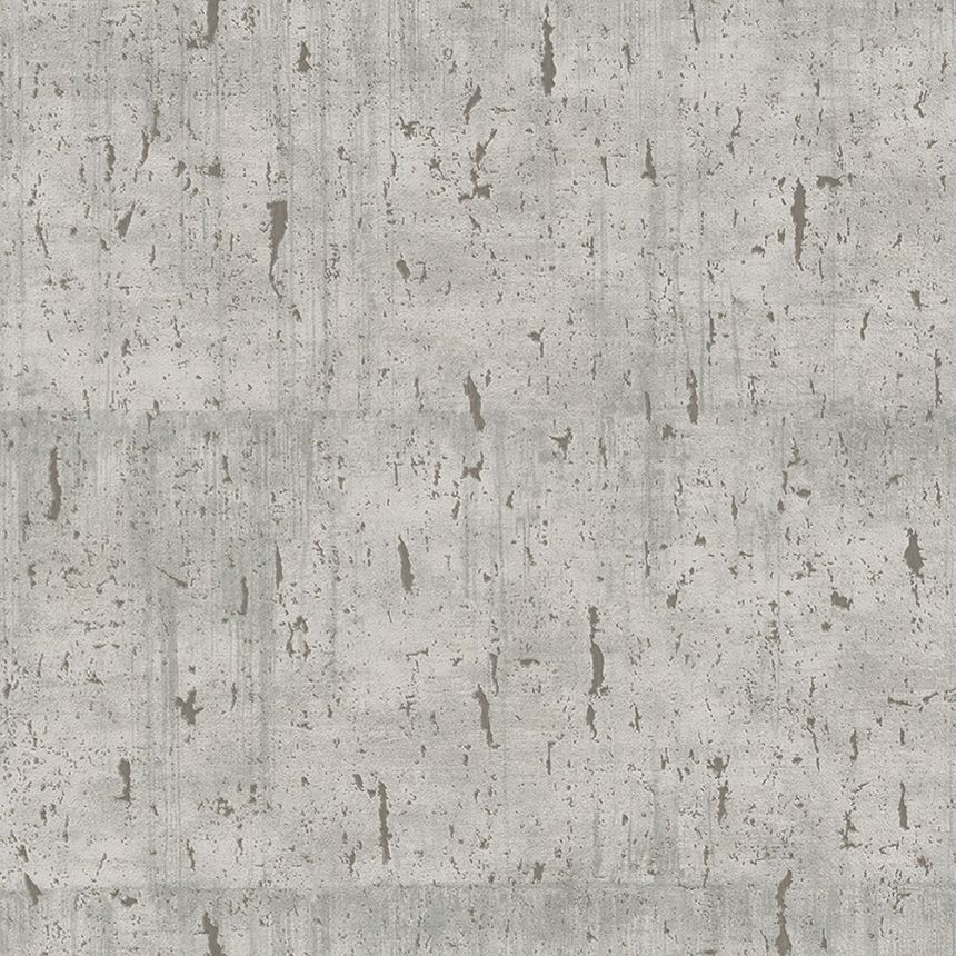 Grey-beige concrete imitation wallpaper 33238, Natural Opulence, Marburg