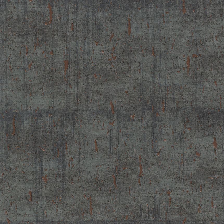 Black-bronze concrete imitation wallpaper 33239, Natural Opulence, Marburg