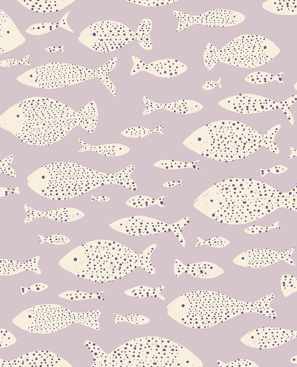 Violet wallpaper with fishes 323002, Explore, Eijffinger