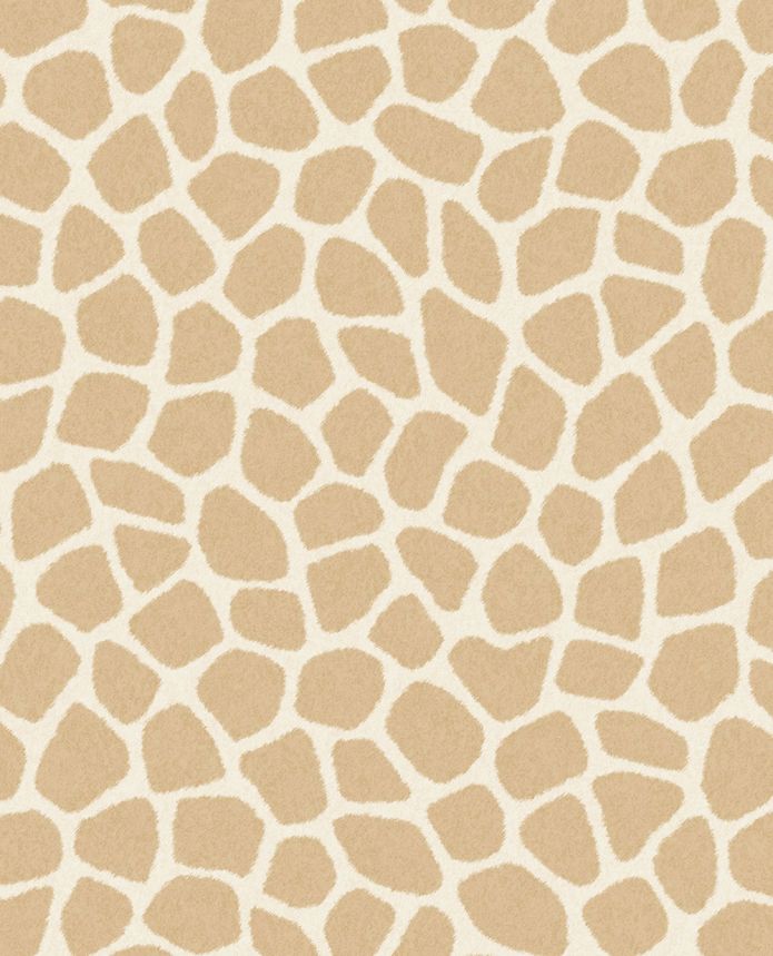 Beige wallpaper, imitation giraffe skin 323032, Explore, Eijffinger