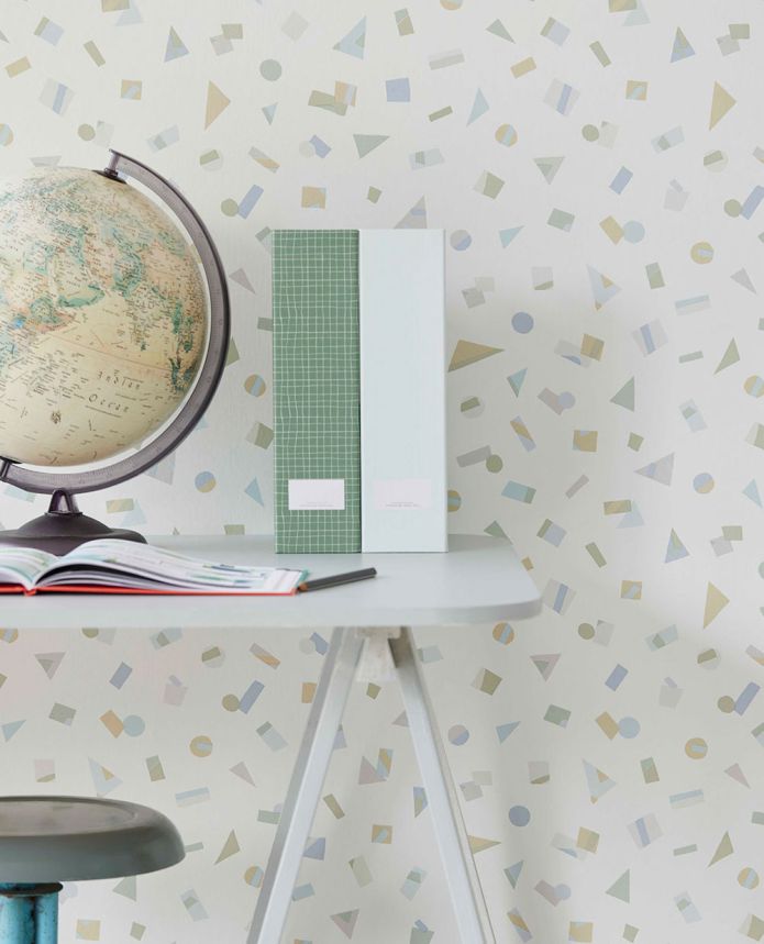 Children's geometric wallpaper 323073, Explore, Eijffinger