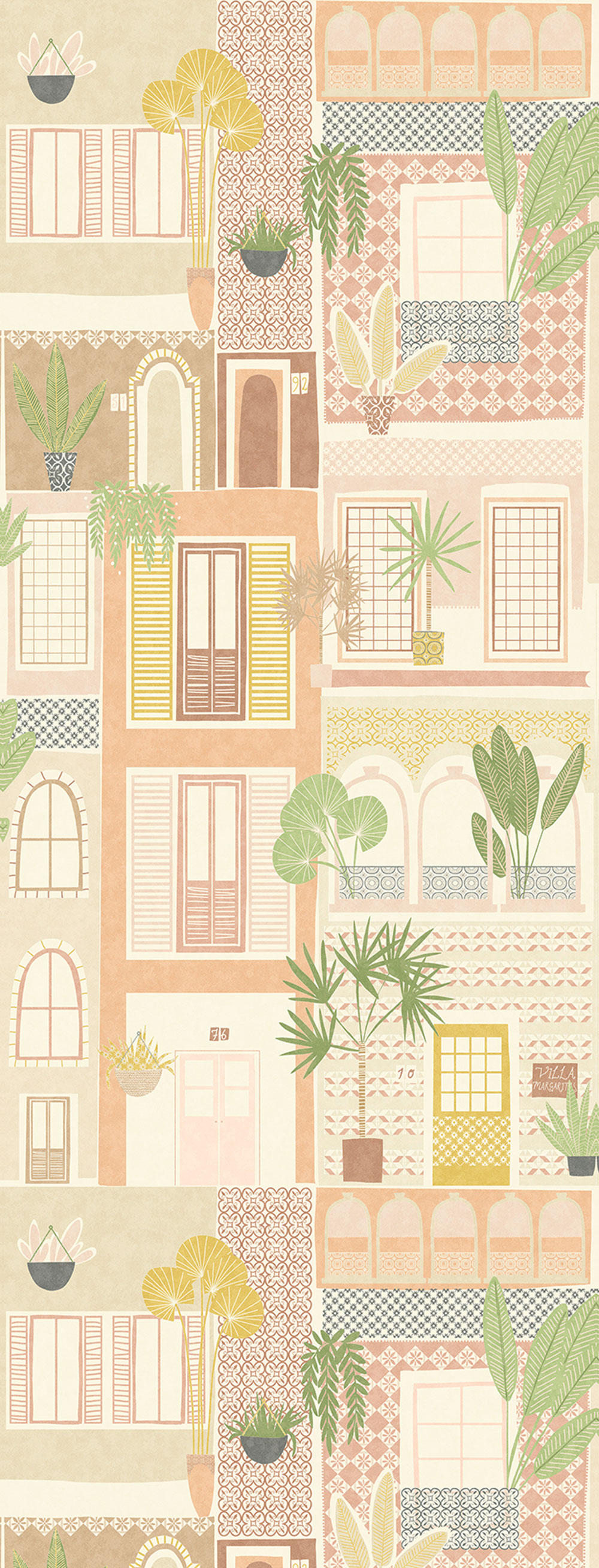 Beige non-woven wall mural 323104, 1,06x2,8m, Explore, Eijffinger