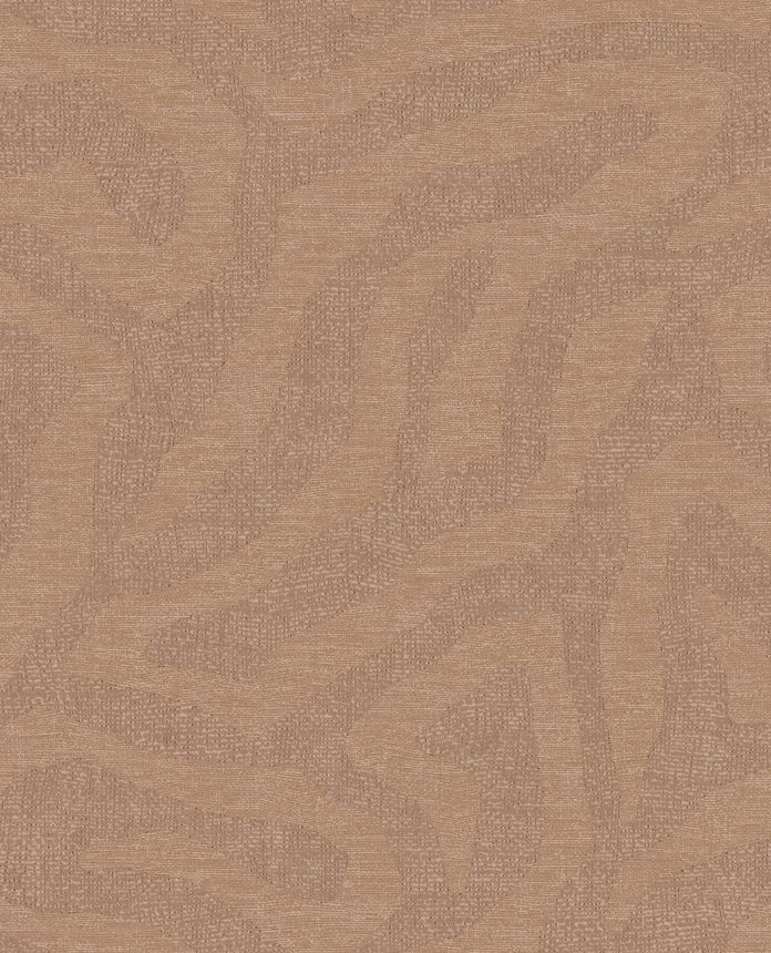 Brown wallpaper with waves, 324003, Embrace, Eijffinger