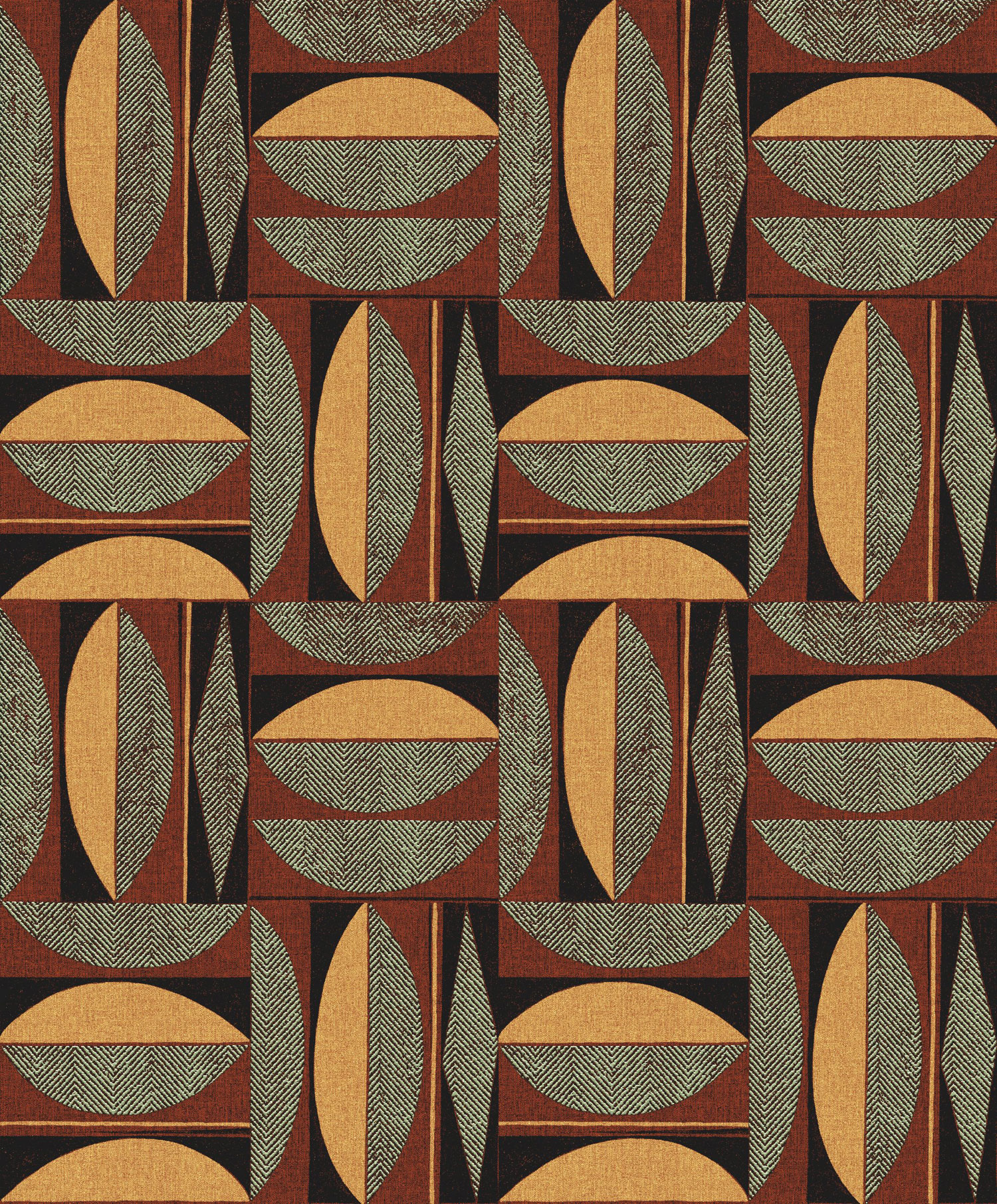 Non-woven retro wallpaper,  ILA303, Aquila, Khroma by Masureel