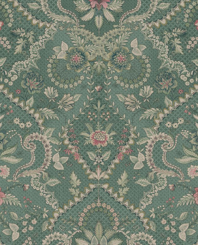 Green baroque wallpaper, 333152 Pip Studio 6, Eijffinger