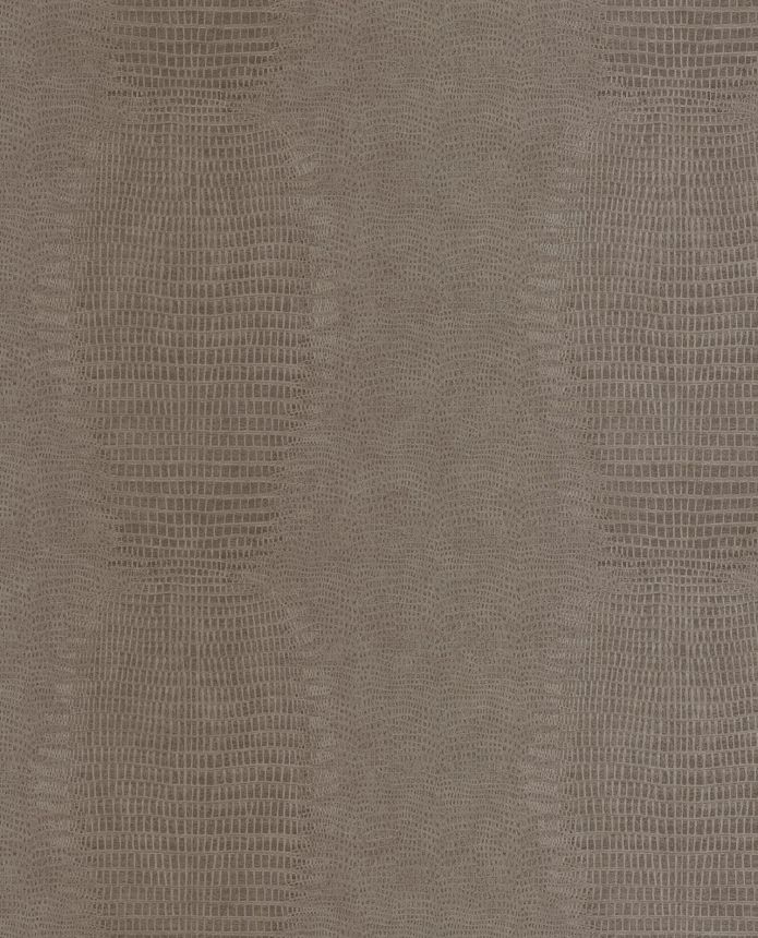 Brown non-woven wallpaper, imitation animal skin, 333238, Unify, Eijffinger