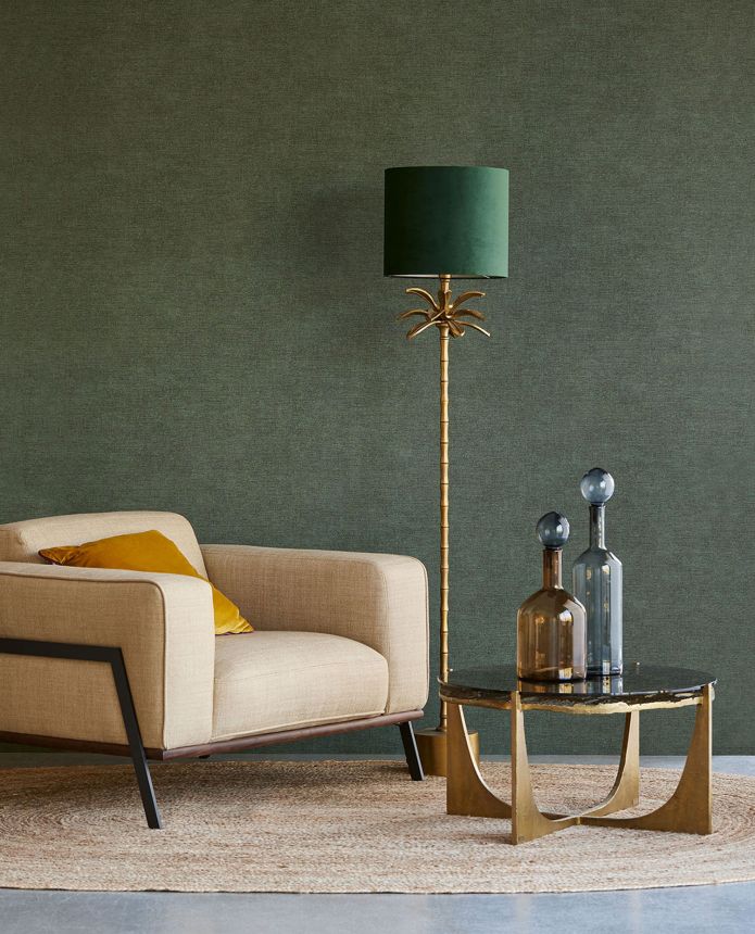 Blue non-woven wallpaper, fabric imitation, 333277, Unify, Eijffinger