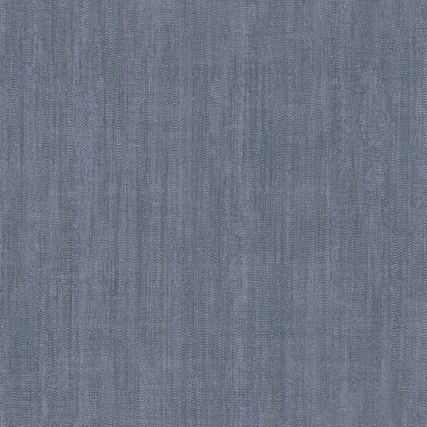 Blue non-woven wallpaper, fabric imitation,  AL26210, Allure, Shades of Colour, Decoprint