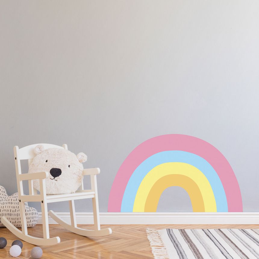 Pre-pasted non-woven wallpaper, decoration Rainbow, PLC039, Platinum Shapes, Decoprint