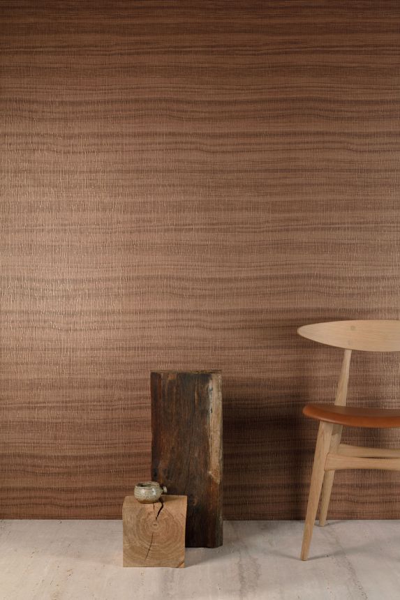 Brown-gold textured wallpaper CU1008, Cumaru, Grandeco