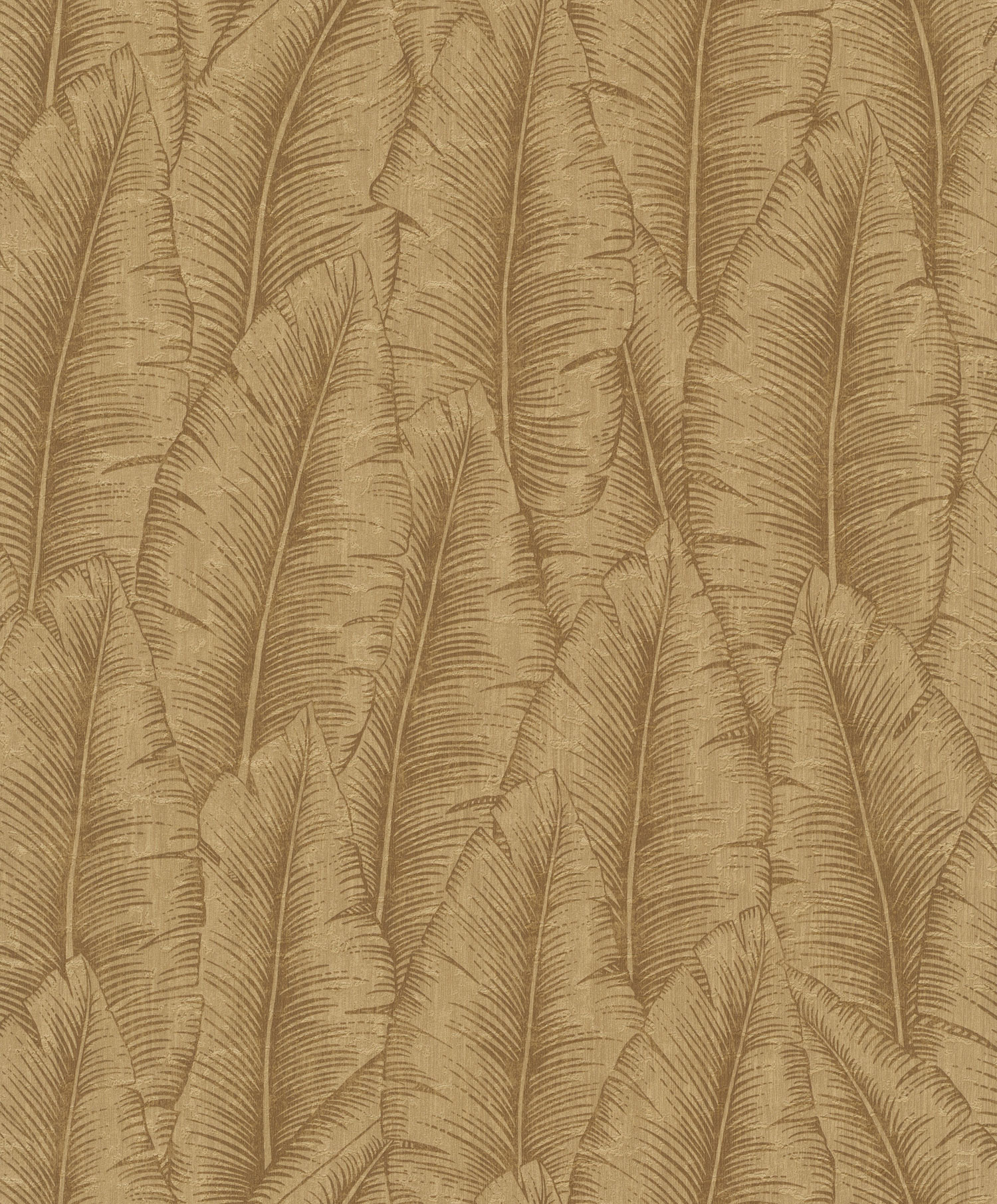 Brown wallpaper with leaves, CU3205, Cumaru, Grandeco