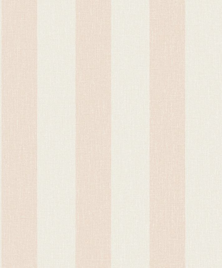 Light pink striped wallpaper, fabric imitation, AT4018, Atmosphere, Grandeco