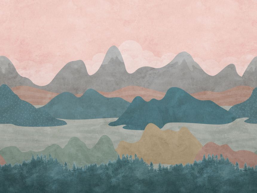 Wall mural, Mountains, landscape, ML6801, Mural Young Edition, Grandeco