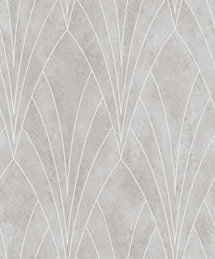 Gray geometric wallpaper, Art Deco, L85607, Elegance, Ugepa