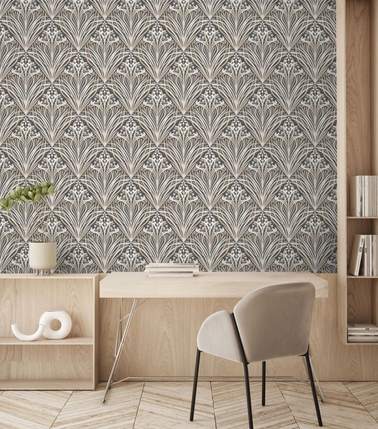 Floral wallpaper, Art Deco, M66109, Elegance, Ugepa