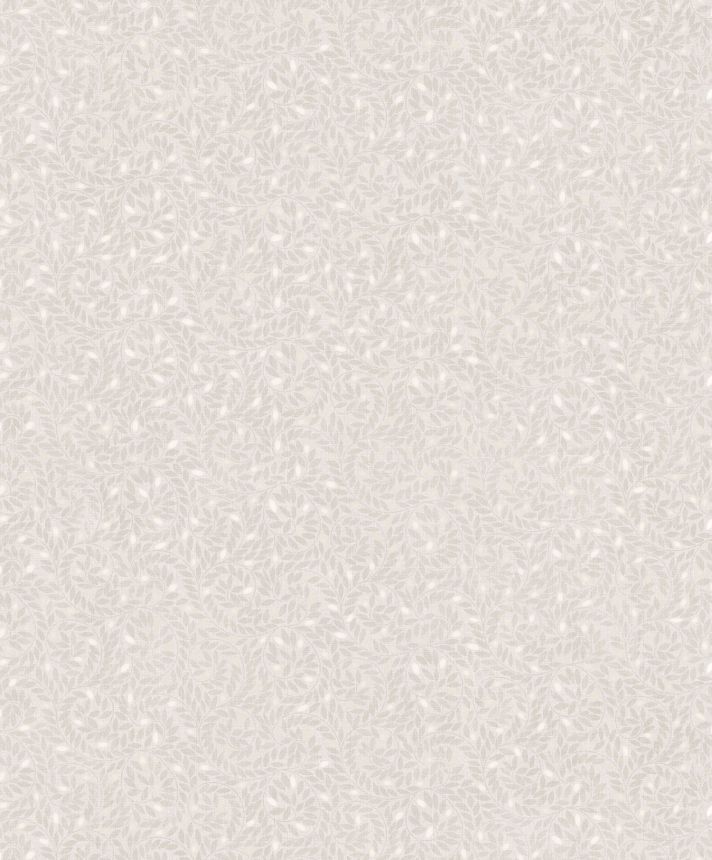 Beige wallpaper with twigs, M67497D, Botanique, Ugepa