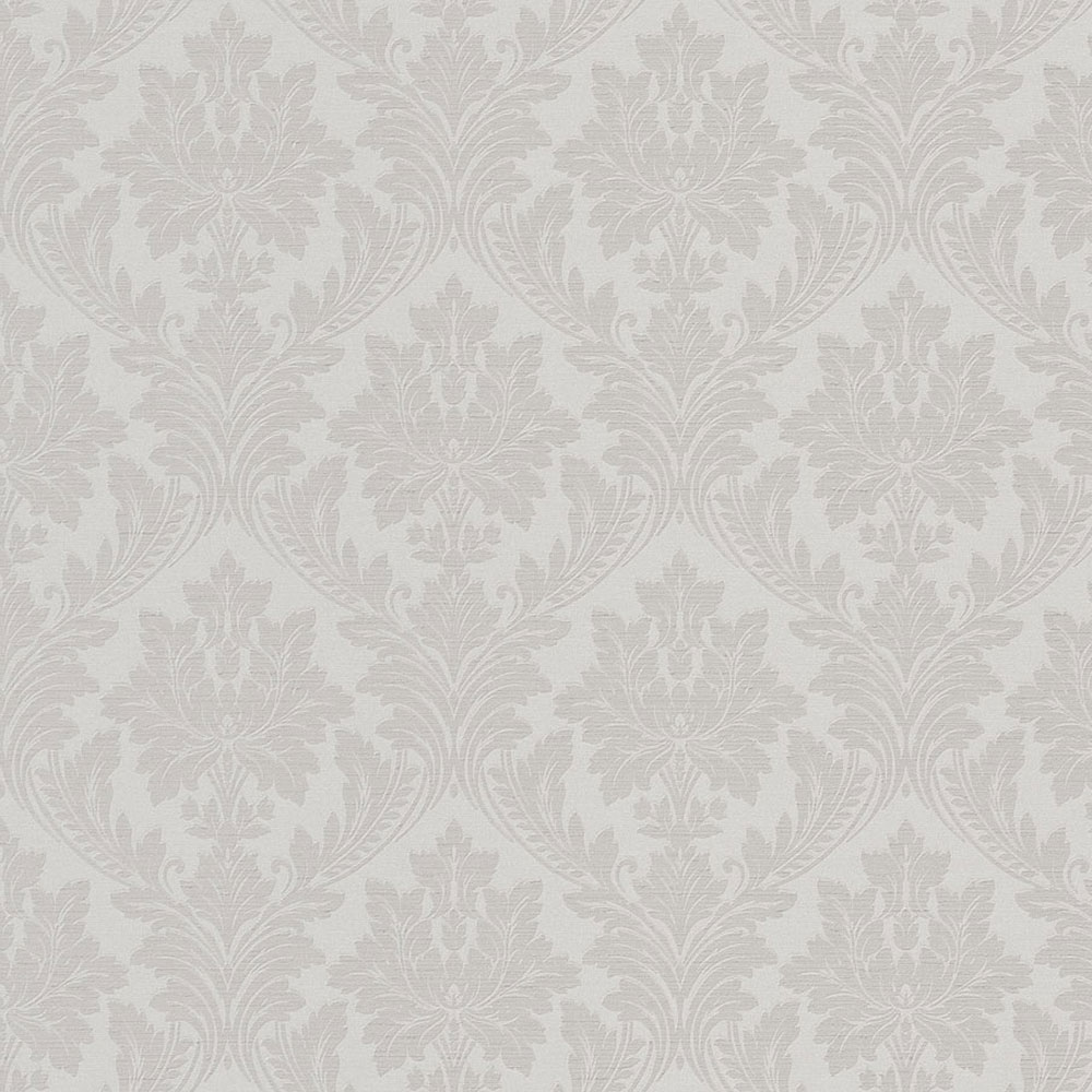 Gray-beige baroque wallpaper, TI3210, Time 2025, Grandeco