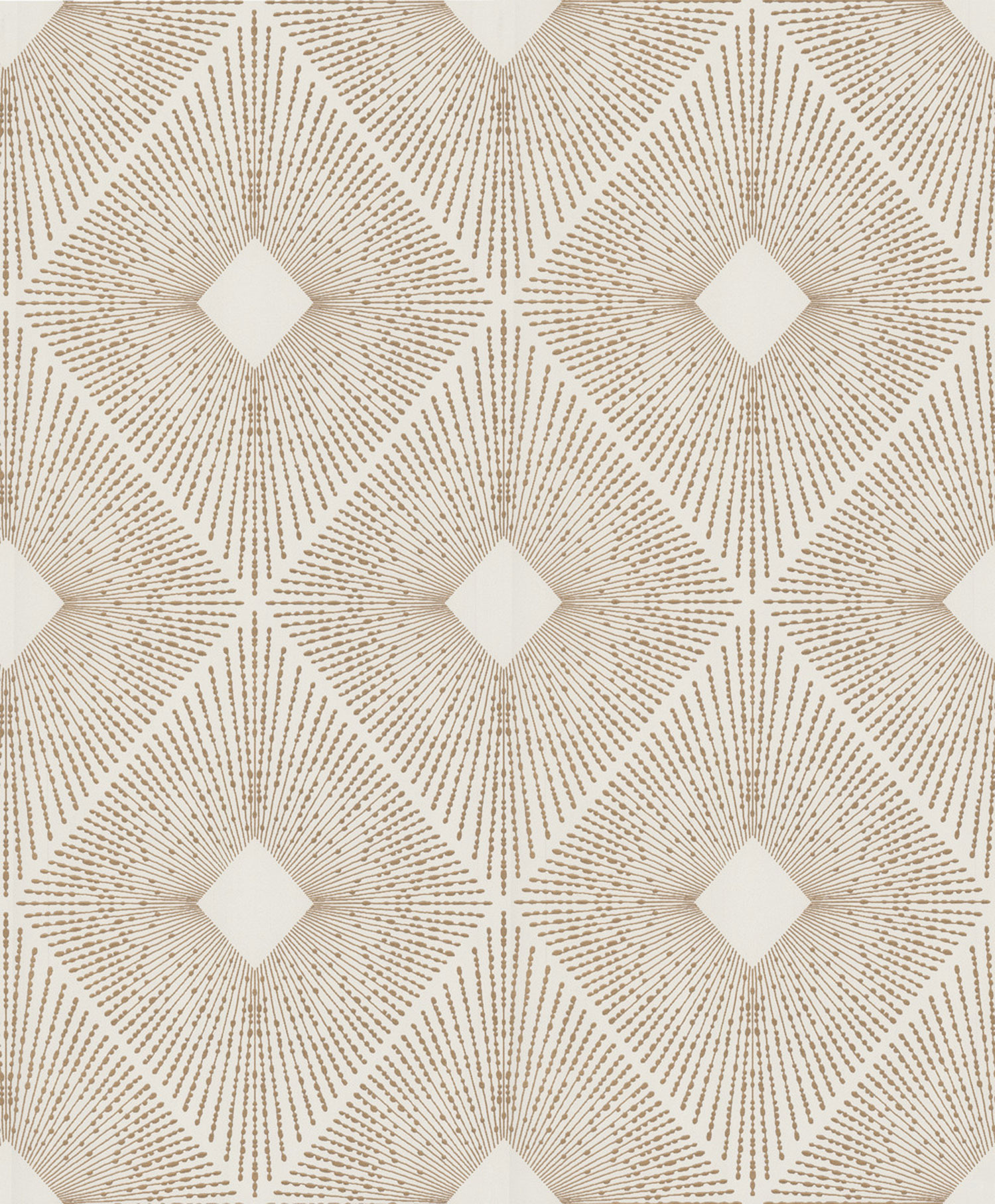 Cream-gold geometric wallpaper, NW3592, Modern Metals, York