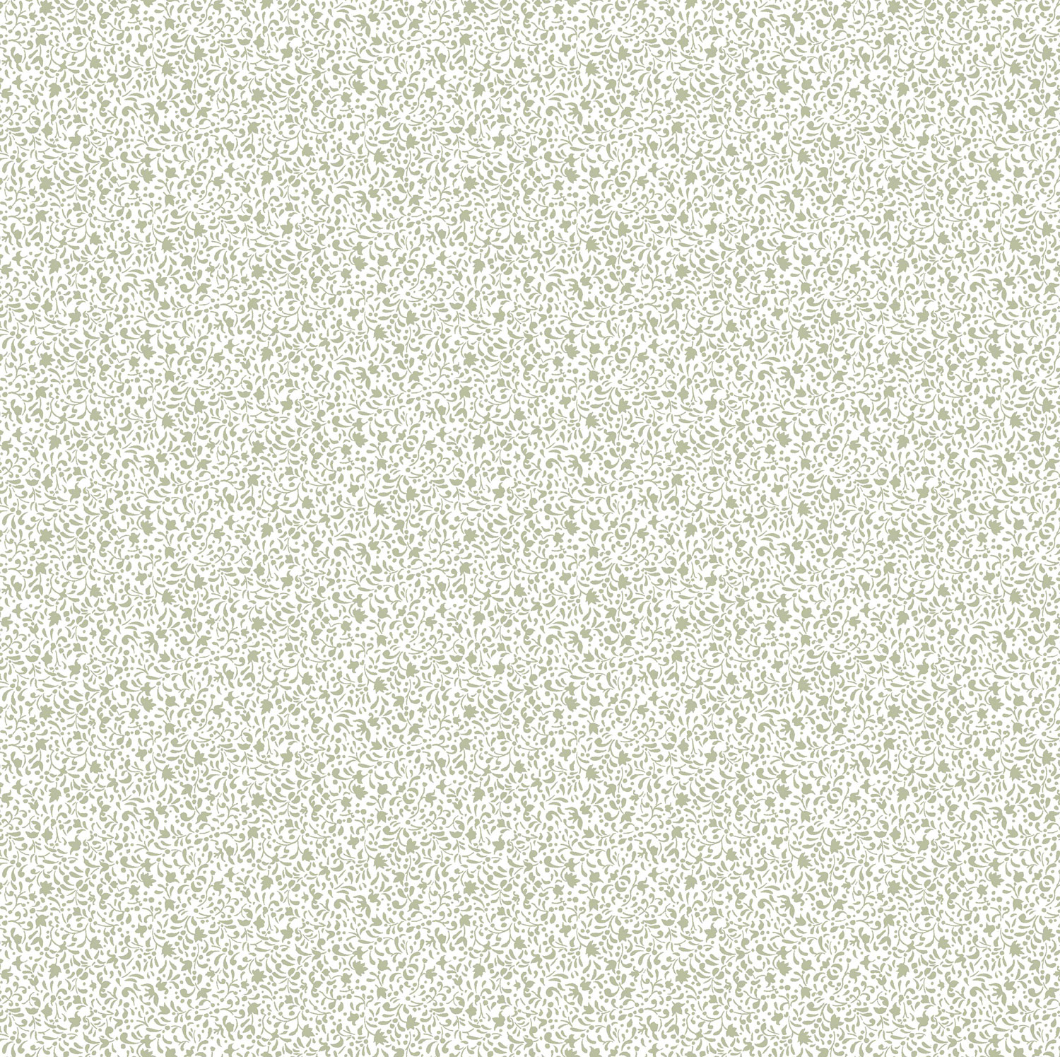 White wallpaper with floral ornaments, 12370, Fiori Country, Parato