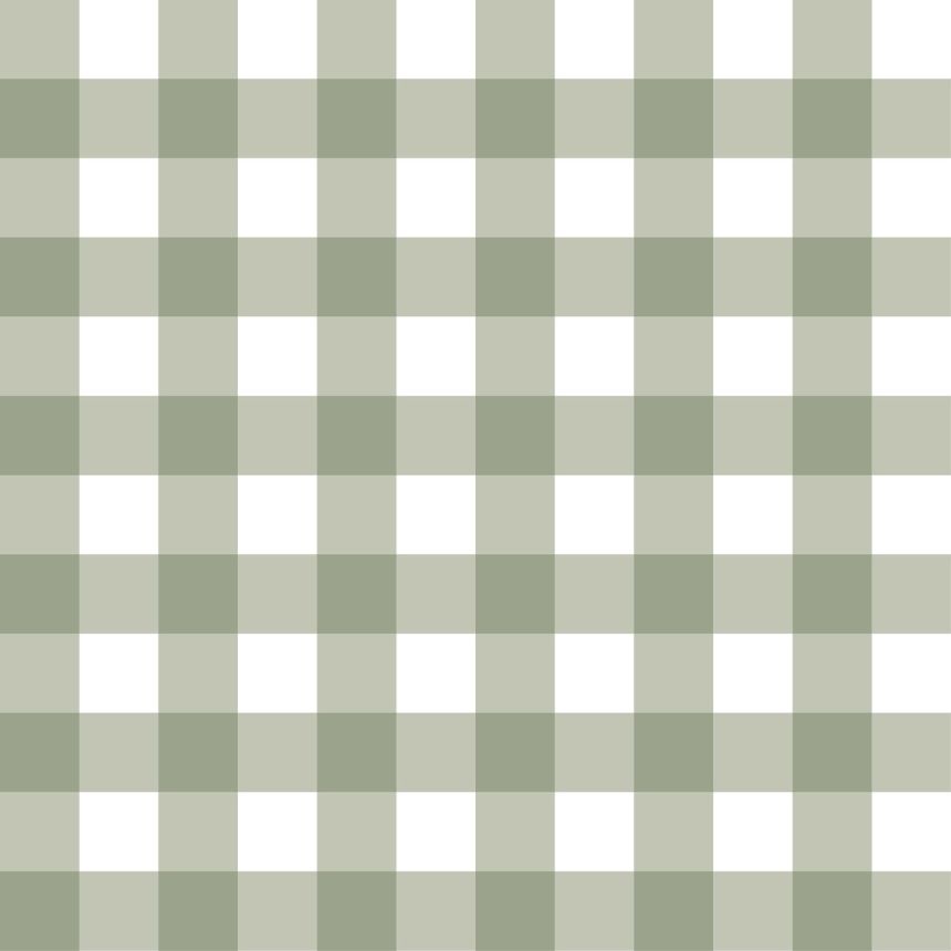 Non-woven wallpaper, green cube, 12375, Fiori Country, Parato