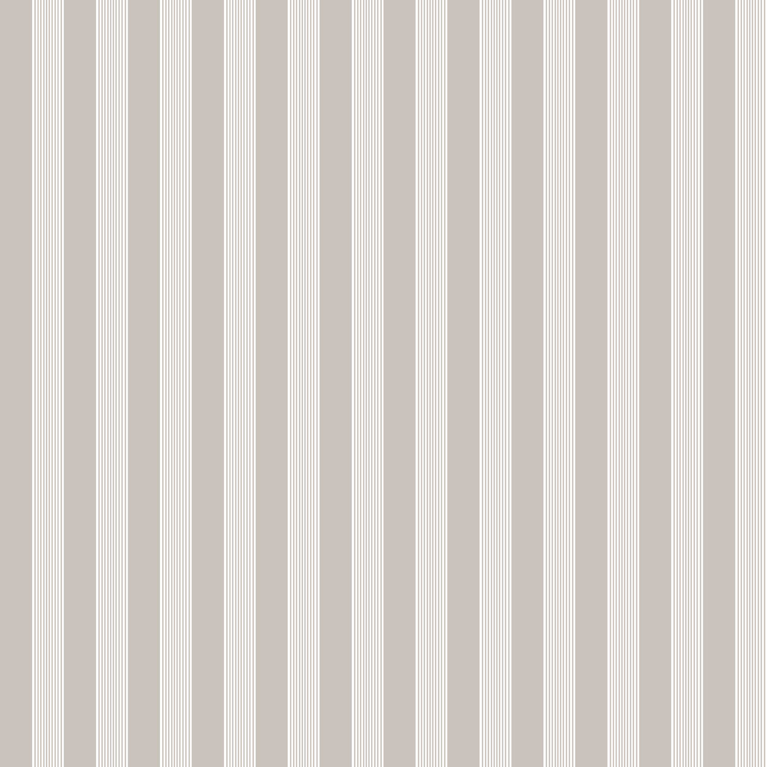 Gray wallpaper with white stripes, 12383, Fiori Country, Parato