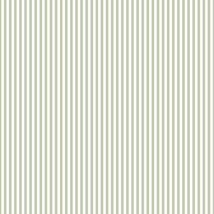 Green-white striped wallpaper, 14865, Happy, Parato