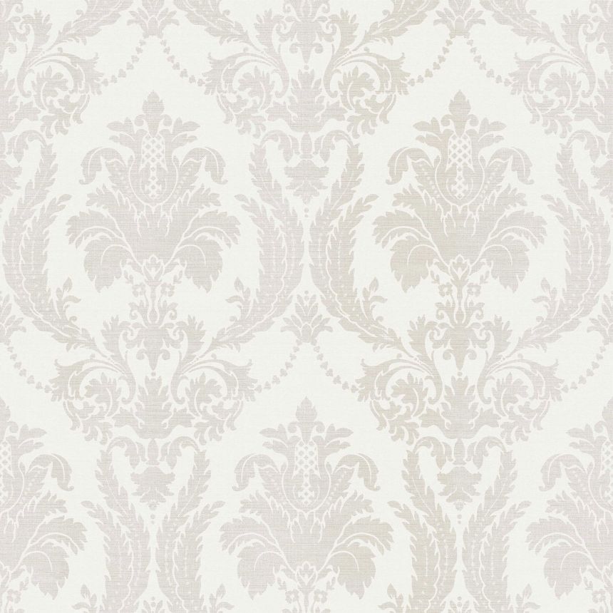 Cream striped wallpaper, 28801, Thema, Cristiana Masi by Parato