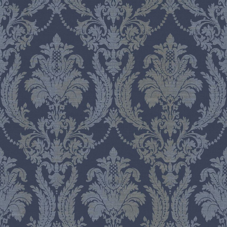 Blue baroque wallpaper, 28809, Thema, Cristiana Masi by Parato