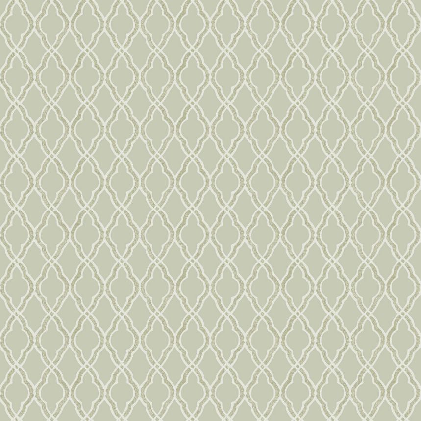 Green baroque wallpaper, 28835, Thema, Cristiana Masi by Parato