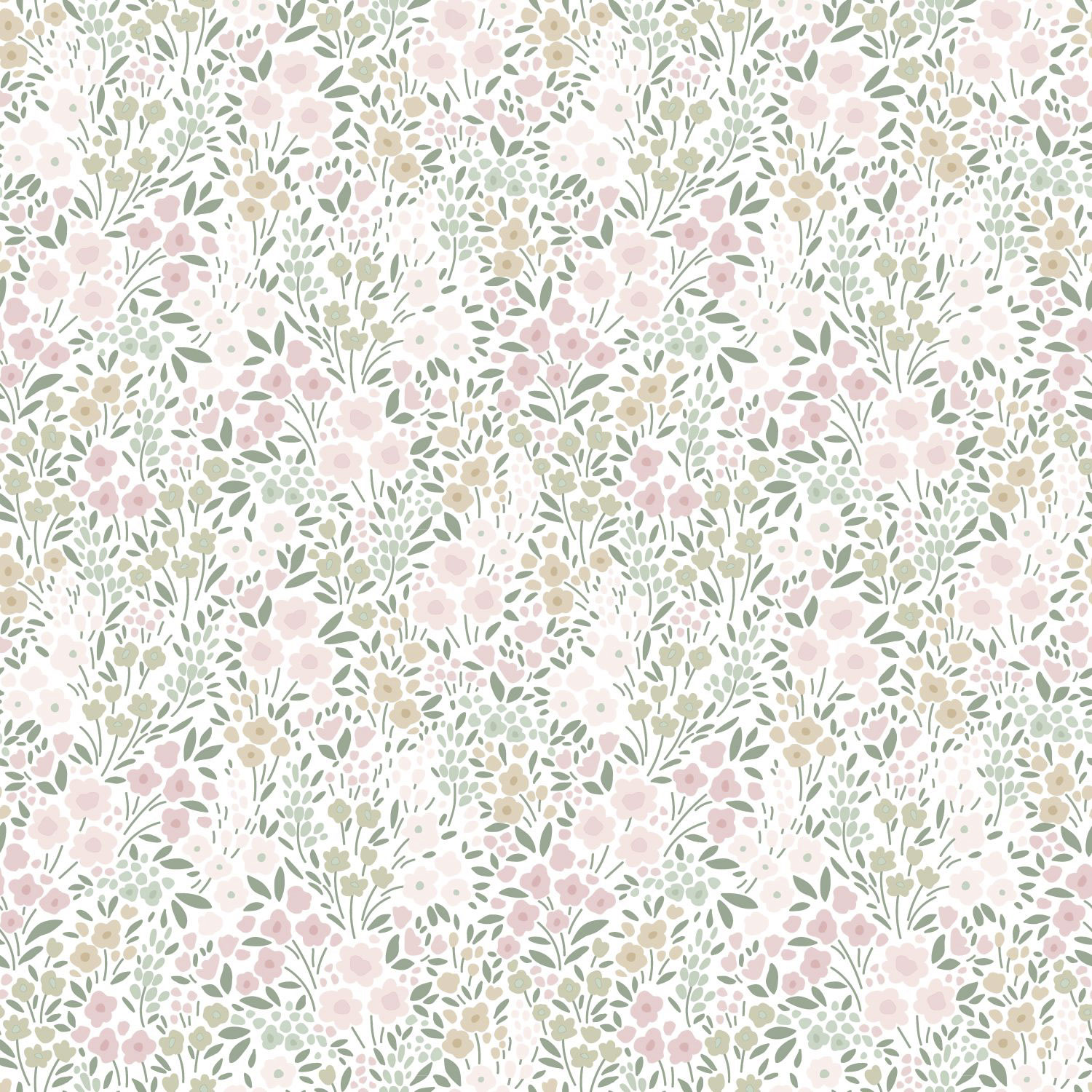 Children's floral wallpaper, 139532, To the Moon and Back, Esta Home
