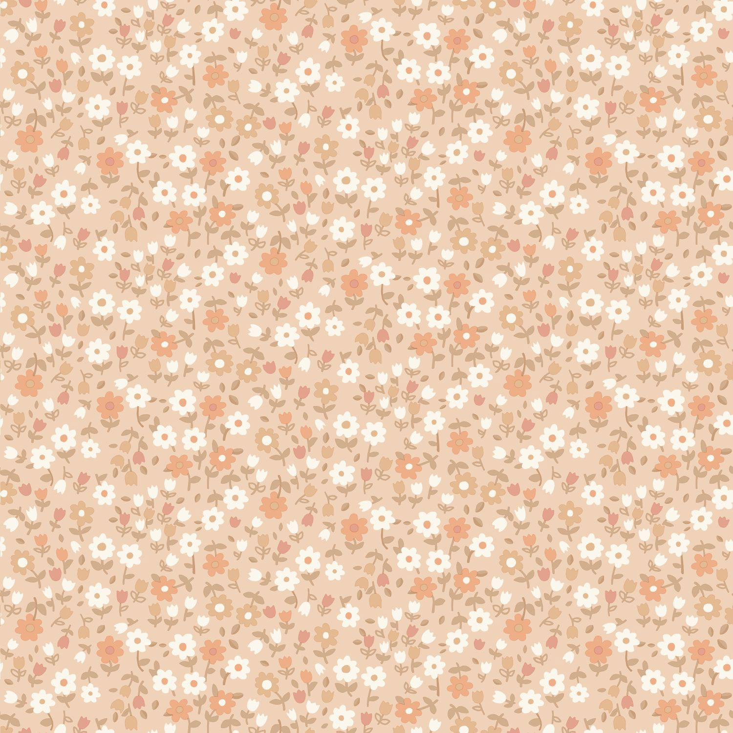 Children's floral wallpaper, 139580, To the Moon and Back, Esta Home