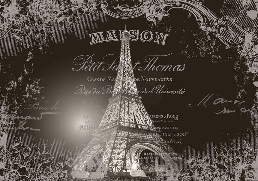 Non-woven photo mural wallpaper Paris 22115, 416 x 254 cm, Photomurals, Vavex