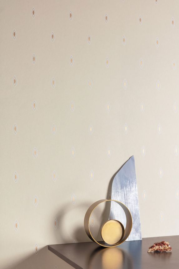 Beige wallpaper, OTH307, Othello, Zoom by Masureel