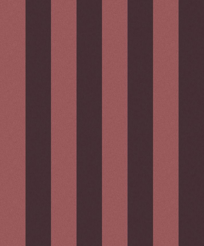 Black-pink striped wallpaper, OTH406, Othello, Zoom by Masureel
